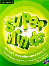 خرید کتاب معلم Super Minds 2 Teachers Book+CD