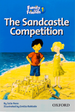 خرید کتاب داستان انگلیسی فمیلی اند فرندز مسابقه قلعه شنی Family and Friends Readers 1 The Sandcastle Competition