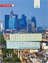 خرید کتاب زبان Quartier d affaires 1 Niveau A2 Livre + Cahier