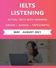 خرید کتاب آیلتس لیسنینگ اکچوال تست IELTS Listening Actual Tests with Answers (may august 2021)