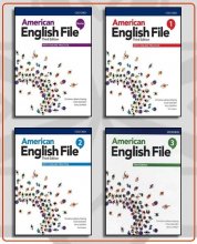 خرید American English File 3rd Starter + 1 + 2 + 3 پک کامل امریکن انگلیش فایل ویرایش سوم