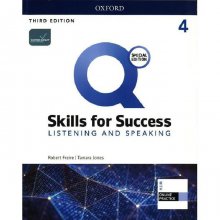 خرید کتاب زبان کیو اسکیلز فور ساکسس Q Skills for Success 4 Listening and Speaking third Edition