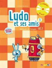 خرید کتاب زبان فرانسه Ludo et ses amis 1 niv.A1.1 (éd. 2015)