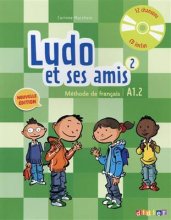خرید کتاب زبان فرانسه Ludo et ses amis 2 niv.A1.2 (éd. 2015)