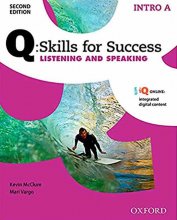 خرید کتاب زبان Q Skills for Success Intro Listening and Speaking 2nd