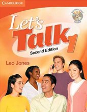 خرید کتاب زبان لتس تاک ویرایش دوم Lets Talk 1 Second Edition