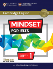 خرید کتاب کمبریج انگلیش مایندست فور آیلتس Cambridge English Mindset For IELTS 1 Student Book