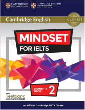خرید کتاب کمبریج انگلیش مایندست فور آیلتس Cambridge English Mindset For IELTS 2 Student Book