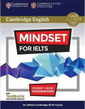 خرید کتاب کمبریج انگلیش مایندست فور آیلتس فاندیشن Cambridge English Mindset For IELTS Foundation Student Book
