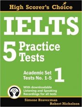 خرید IELTS 5 Practice Tests, Academic Set 1: Tests No. 1-5