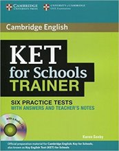 خرید Cambridge English KET For Schools Trainer (6Practice Tests)+CD