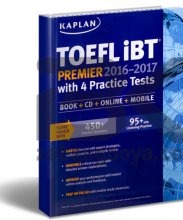 خرید Kaplan TOEFL iBT Premier 2016-2017 with 4 Practice Tests