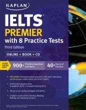 خرید کتاب کاپلن آیلتس پریمیر ویرایش سوم Kaplan IELTS Premier with 8 Practice Tests 3rd