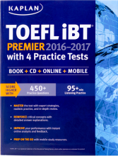 خرید TOEFL iBT Premier Kaplan2016-2017 تافل کاپلان
