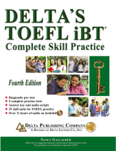 خرید کتاب تافل دلتا ویرایش چهارم Deltas Key to the TOEFL iBT 4th