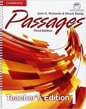خرید کتاب معلم  پسیج یک ویرایش سوم Passages 1 Teacher's Edition Third Edition