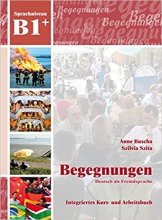 خرید کتاب آلمانی بگگنونگن Begegnungen: Kurs- und Arbeitsbuch B1