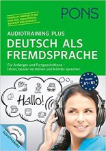 خرید کتاب آلمانی PONS Audiotraining Plus Deutsch als Fremdsprache