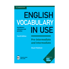 خرید کتاب انگلیش وکبیولری این یوز English Vocabulary in Use Pre Intermediate 4th