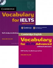 خرید مجموعه دو جلدی کمبریج وکبیولری فور آیلتس اینتر و ادونسد Cambridge Vocabulary for Ielts