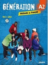 خرید کتاب زبان فرانسه Generation 2 niv A2 Livre + Cahier