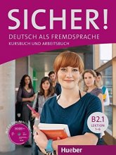 خرید کتاب آلمانی SICHER ! B2.1 LEKTION 1-6 KURSBUCH UND ARBEITSBUCH