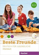 خرید کتاب آلمانی کودکان بسته فونده Beste Freunde A1.1 kursbuch + arbeitsbuch