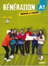 خرید کتاب زبان فرانسه Generation 1 niv A1 Livre + Cahier