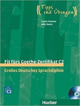 خرید کتاب زبان آلمانی فیت فورس گوته Fit fürs Goethe-Zertifikat ‍C2 + CD
