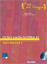 خرید کتاب زبان آلمانی فیت فورس گوته Fit fürs Goethe-Zertifikat A2