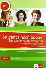 خرید کتاب آزمون گوته آلمانی So gehts noch besser zum Goethe-/ÖSD-Zertifikat B1 سبز