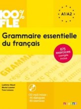 خرید کتاب زبان فرانسه Grammaire essentielle du français niv. A1-A2 100% FLE سیاه سفید