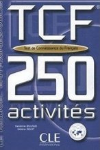 خرید کتاب زبان فرانسه Tcf 250 Activities Book + Key French Edition