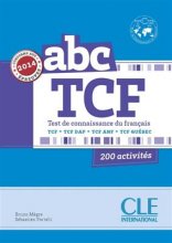 خرید کتاب زبان فرانسه ABC TCF - Conforme epreuve 2014 - Livre رنگی