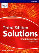 خرید کتاب سولوشن پری اینترمدیت ویرایش سوم Solutions 3rd Pre Intermediate