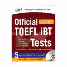 خرید کتاب زبان ETS Official TOEFL iBT Tests 3rd - Volume 1