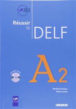 خرید کتاب زبان فرانسه Reussir le Delf A2 سیاه سفید