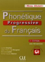 خرید کتاب زبان فرانسه Phonetique progressive du français – debutant – 2eme edition رنگی
