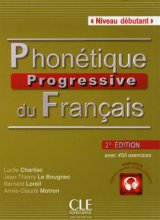خرید کتاب زبان فرانسه Phonetique progressive du français – debutant – 2eme edition سیاه سفید