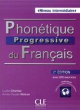 خرید کتاب زبان فرانسه Phonetique progressive – intermediaire – 2eme edition سیاه سفید