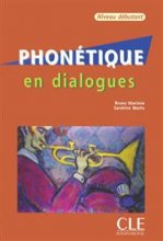 خرید کتاب زبان فرانسه Phonetique en dialogues – debutant رنگی