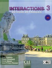 خرید کتاب زبان فرانسه Interactions 3 Niveau A2