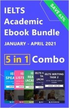خرید کتاب (IELTS Academic 5 in 1 Ebook Combo ( Listening + Speaking + Reading + Writing Task 1+ Task 2) (Jan – April 2021