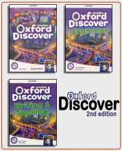 خرید Oxford discover 5 + grammar + Writing and Spelling پک کامل اکسفورد دیسکاوری 5