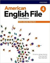 خرید کتاب امریکن انگلیش فایل 4 ویرایش سوم American English File 3rd 4