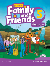 خرید کتاب فمیلی اند فرندز پنج ویرایش دوم | لهجه بریتیش Family and Friends 2nd 5